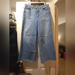 Paige Anessa High-rode Wide Leg Jeans